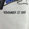 Vintage CFL Gray Cup B.C. Lions Winnipeg Blue Bombers White Sweatshirt Size XL