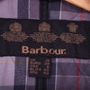 Barbour Valerie Trench Quilt Black Jacket Size 8