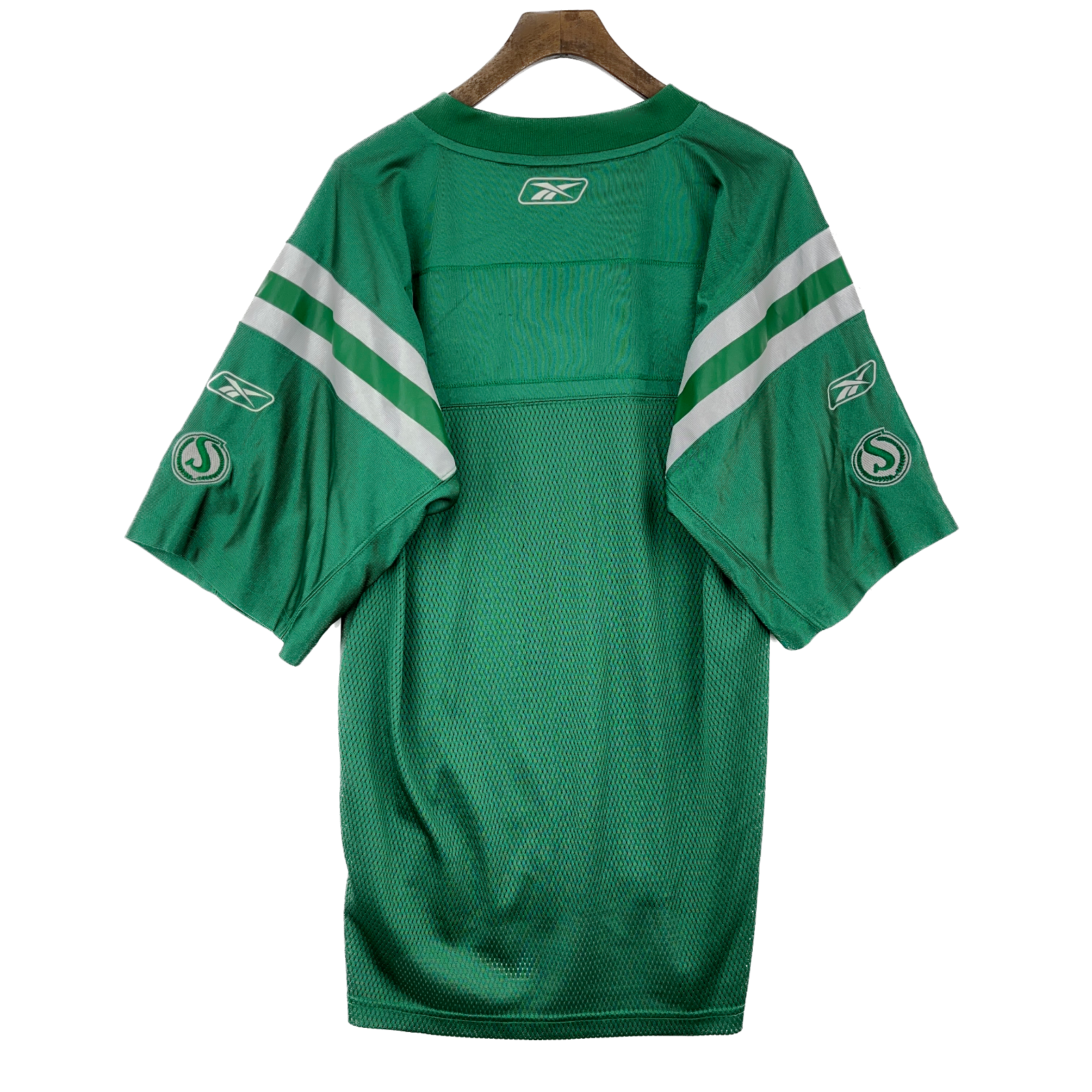 Vintage CFL Reebok Green Mesh Jersey Size S