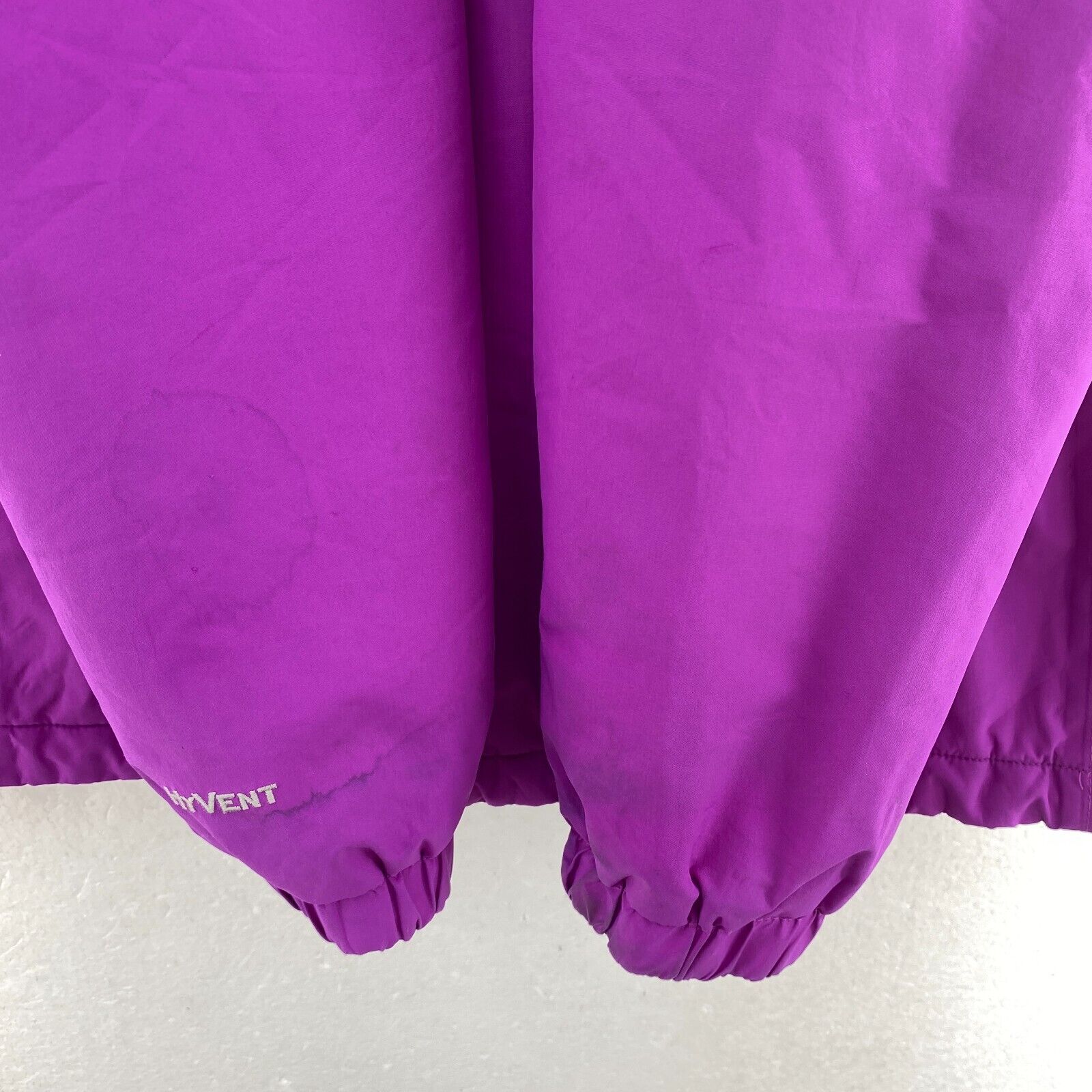 The North Face Full Zip Women's Jacket Size M Hooded Purple
