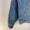 Vintage Lee Button Up Light Wash Blue Denim Jacket Size M Trucker