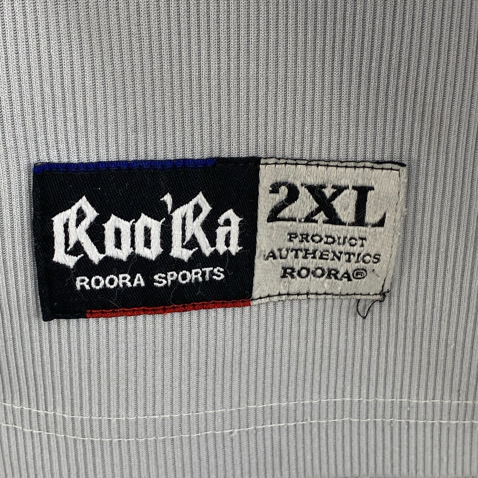 Y2K Roora Sports Los Angeles 05 Black Gray Jersey Size 2XL