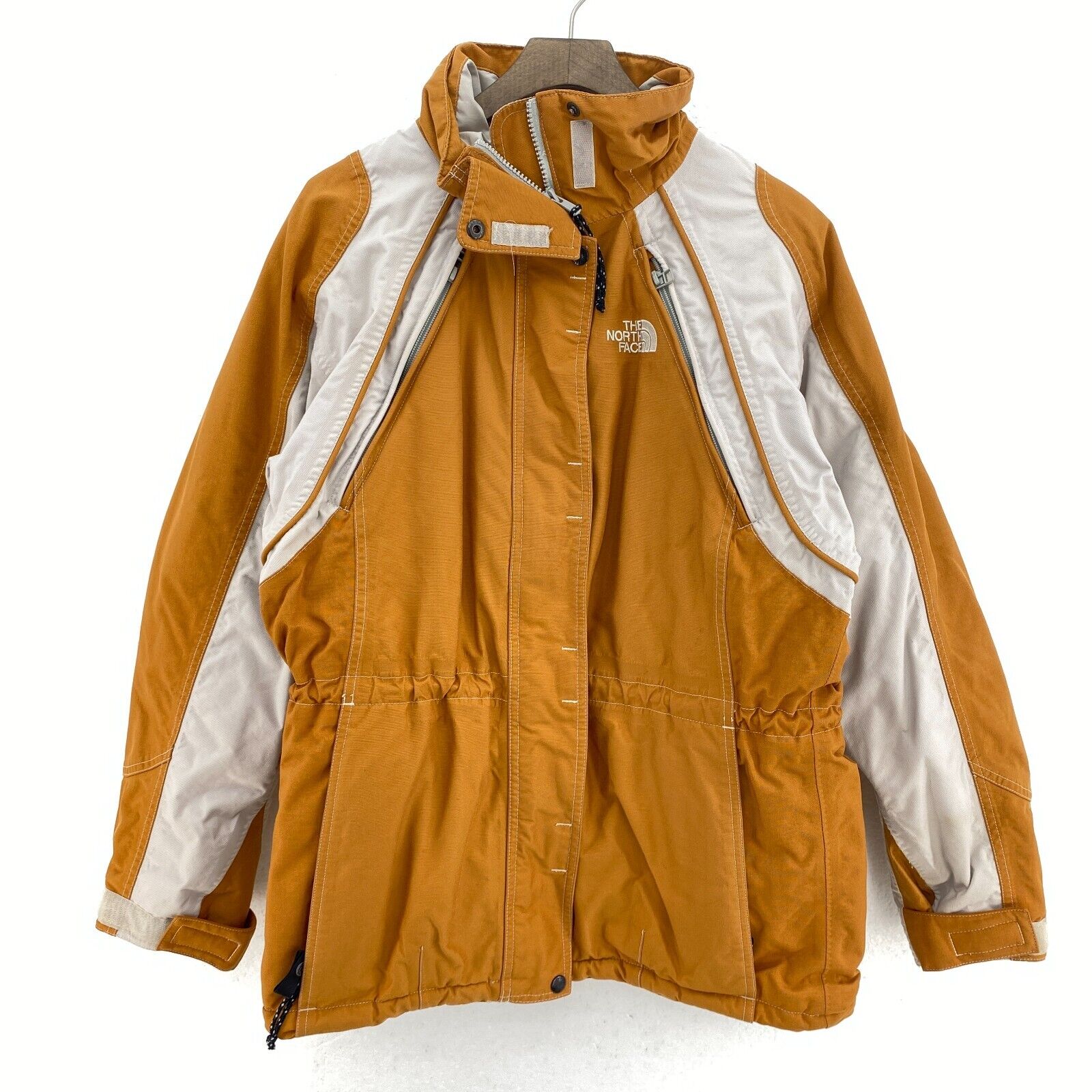 The North Face Orange Full Zip Jacket Size M Women's