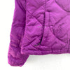 The North Face 550 Women's Purple Insulated Hooded Jacket Size M Full Zip Up