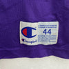 Champion Damon Stoudamire 20 Toronto Raptors Purple Jersey Size 44 Sleeveless