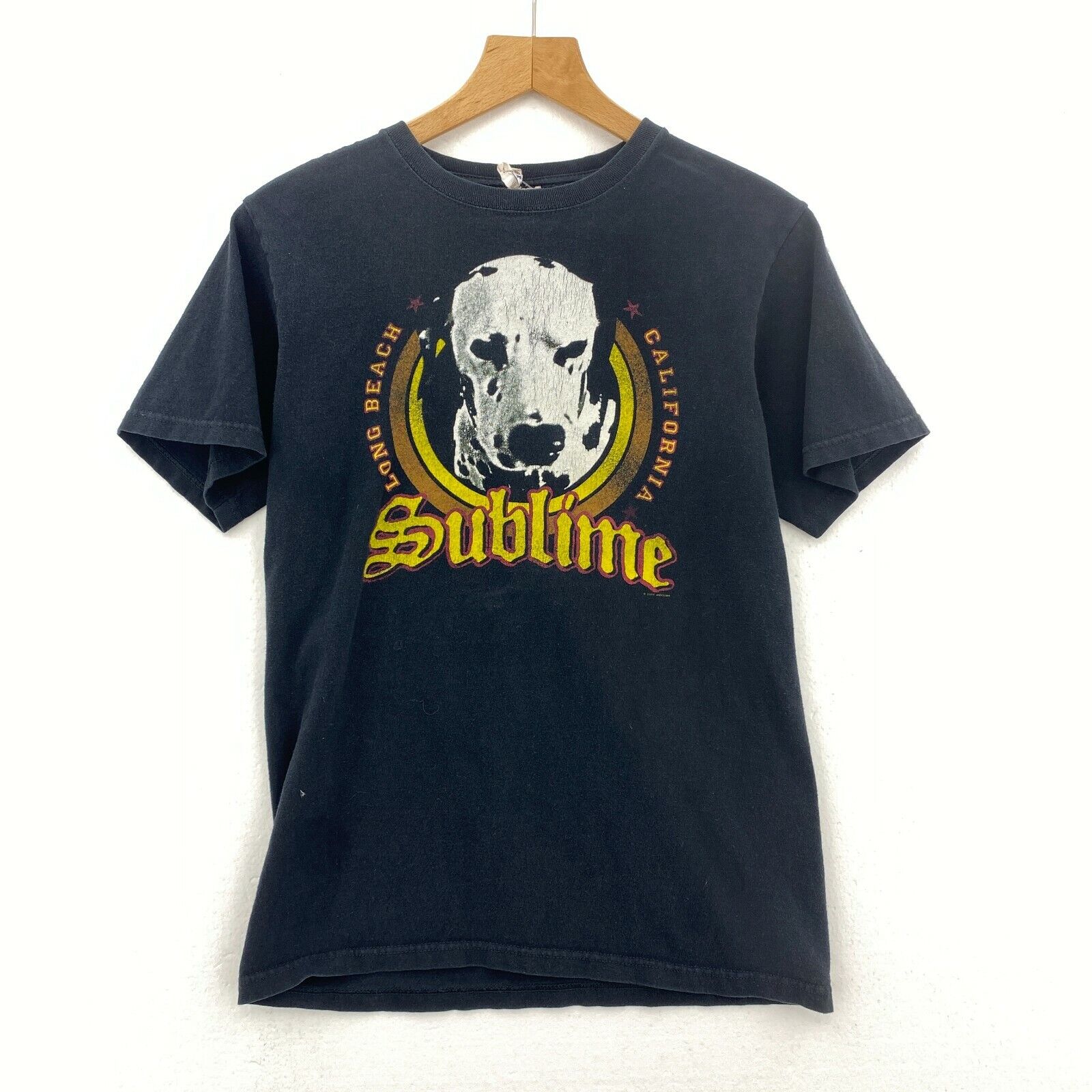 Sublime Long Beach California Rock Band Women's Black T-shirt Size S 2006