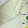 Charlie Brown And The Gang Snoopy Friends White Long Sleeve T-shirt Size L Kids