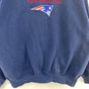 New England Patriots NFL Crewneck Navy Blue Sweatshirt Size XL