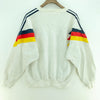 Adidas 3 Stripes Deutscher Fussball-Bund German Football White Sweatshirt Size M