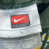 Nike Athlethics Swoosh Logo 2004 MLB Green Hoodie Size L