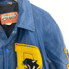 Canadian Champions Hardy Cup Panthers Varsity Leather Jacket Size M NCAA