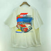 Vintage Chase Nascar Charlotte Logo Racing White T-shirt Size XL Tee
