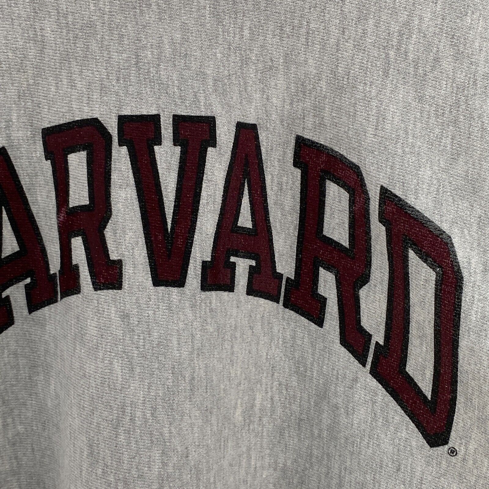 Champion Reverse Weave Harvard University Gray Sweatshirt Size L Crewneck