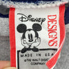 Vintage Disney Designs Mickey Mouse Hoodie Size XXL Gray