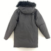 The North Face 550 Dryvent Hooded Full Zip Black Jacket Size L Boys