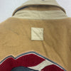 Phat Farm Classic American Flava Wool Bomber Jacket Size 6XL Brown Y2K
