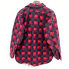Vintage Champion Red Button Up Flannel Checked Shirt M