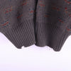 Wool Knit Gray Sweater Pullover Size XL Robert Banks