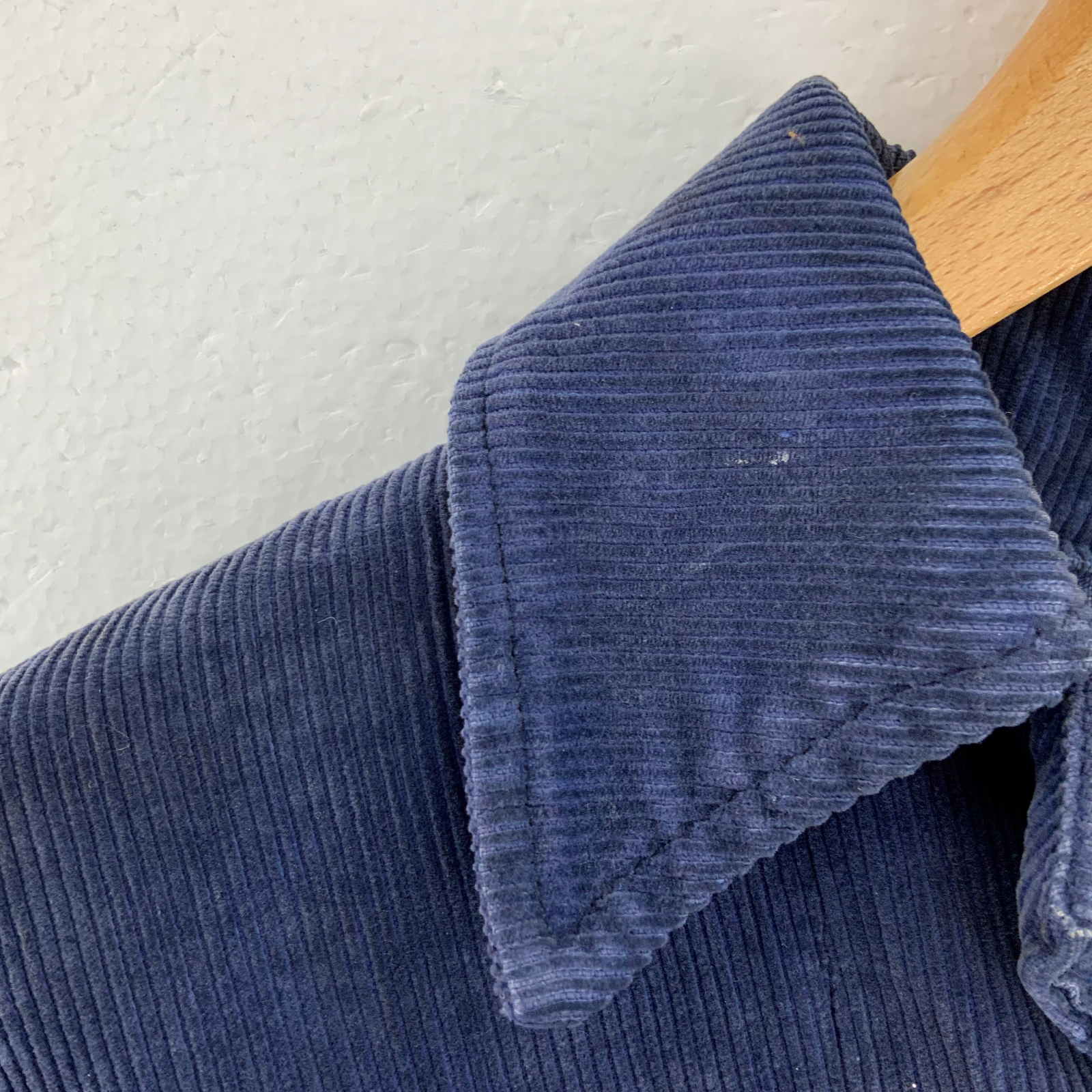 Corduroy Jacket Blue Size 38 Vocational Agriculture Future Farmers 90s