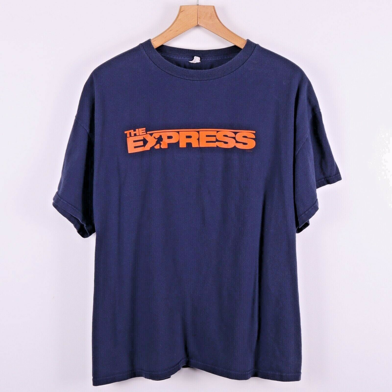 2008 The Express Sports Drama Movie Blue T-shirt Size XL Ernie Davis Football