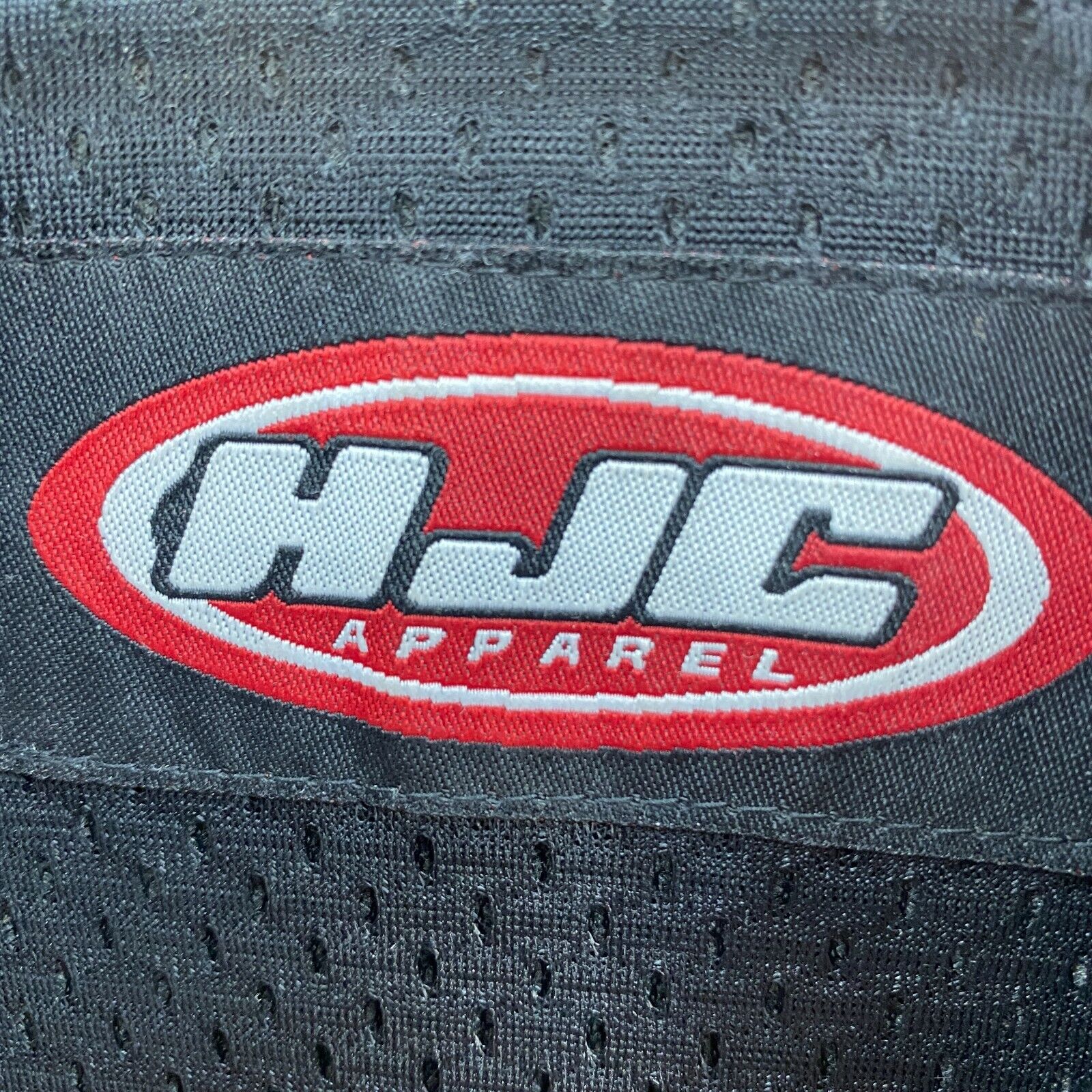 HJC Apparel Black Blue Leather Biker Jacket Size 48 Armoured Elbow & Shoulder