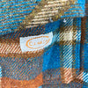 Regem Full Zip Checked Brown Shirt Jacket Size M