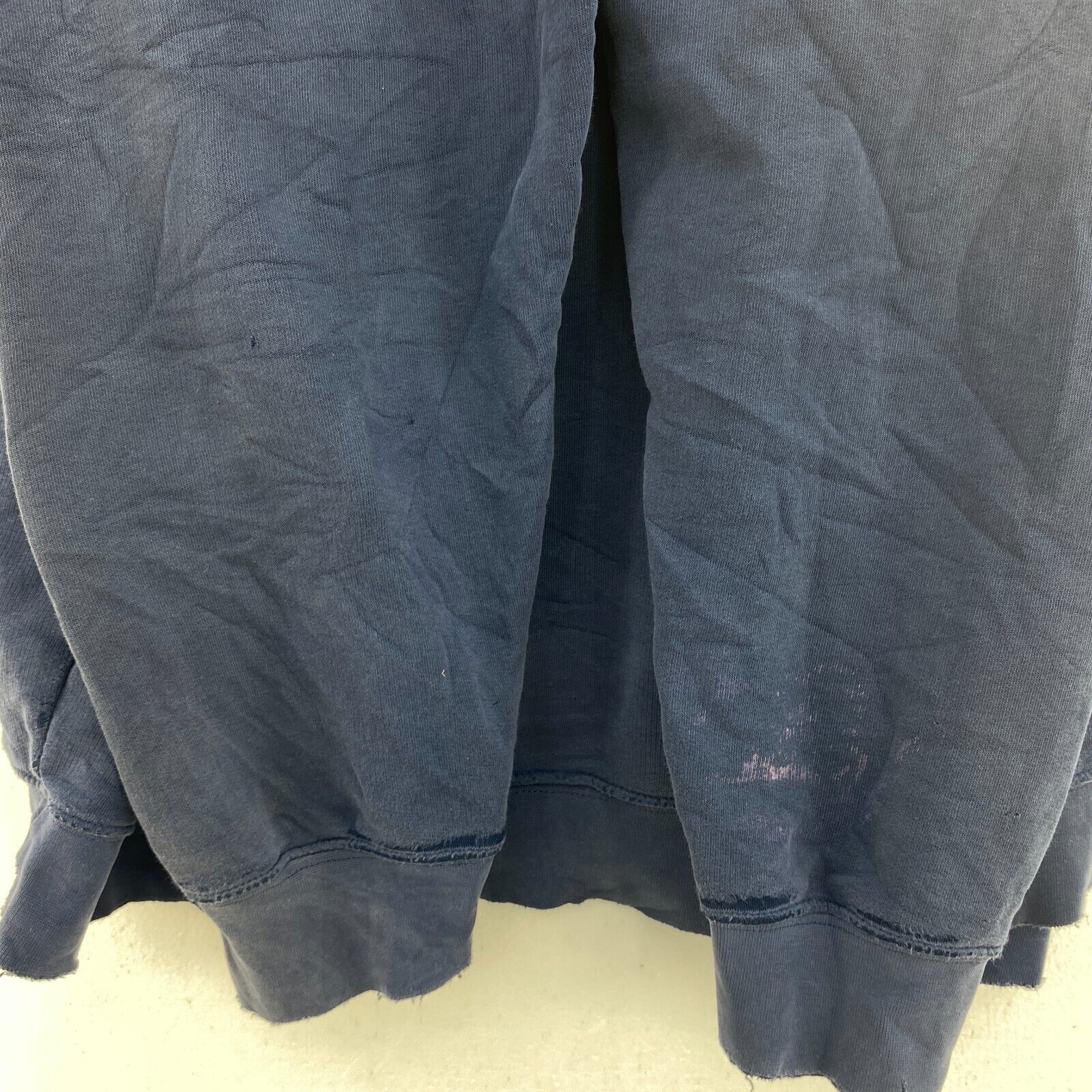 Nike Small Logo Check Swoosh Blue Sweatshirt Size XXL 90s Crewneck