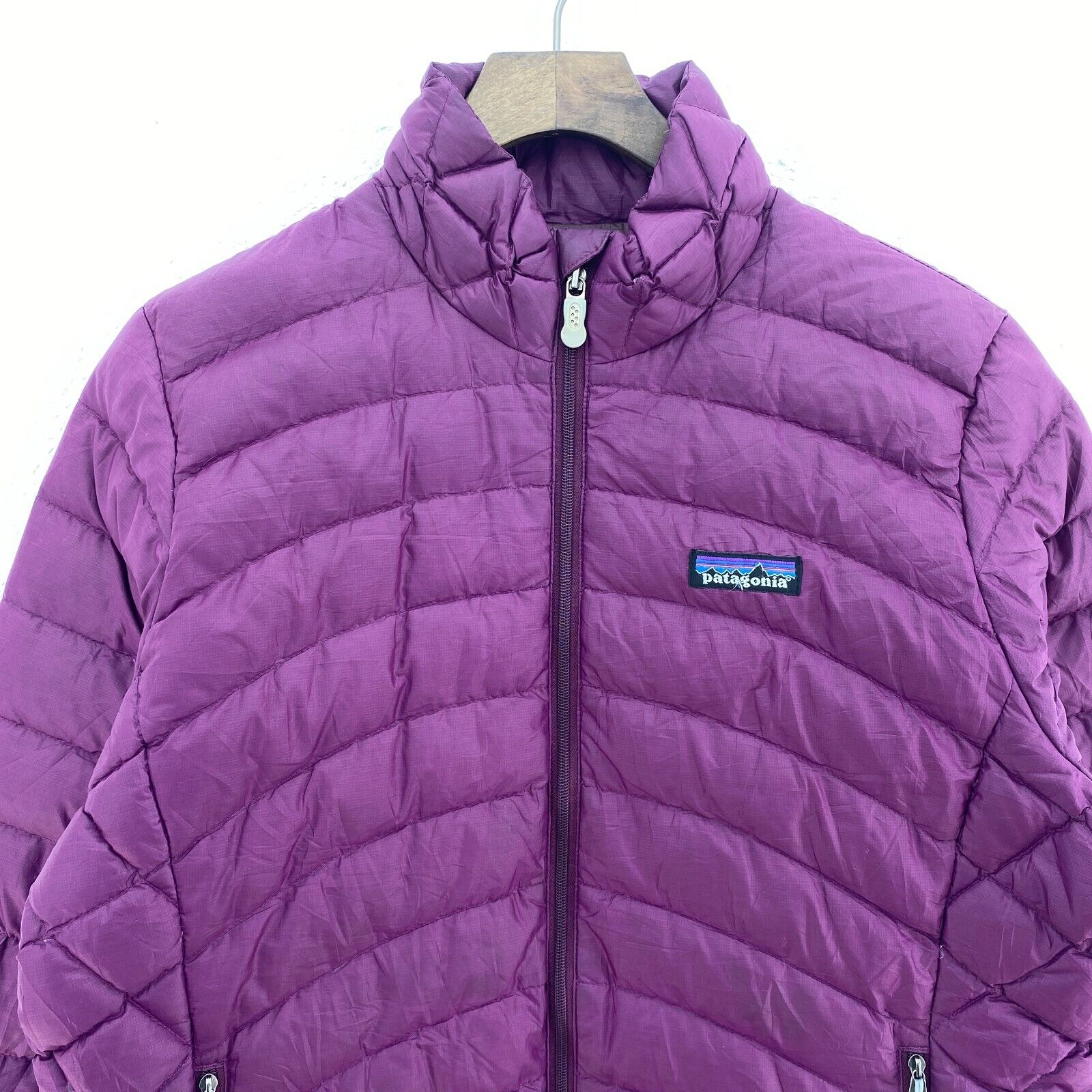 Patagonia Light Jacket Purple Size M Women's Full Zip Up