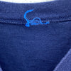 Vintage Disney Winnie The Pooh Hunny Navy Blue V-Neck T-shirt Size L