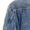 Levi Strauss Sherpa Lined Button Up Medium Wash Blue Denim Jacket Size 34