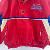 Starter Montreal Canadiens NHL Quarter Snap Insulated Red Jacket Size XL