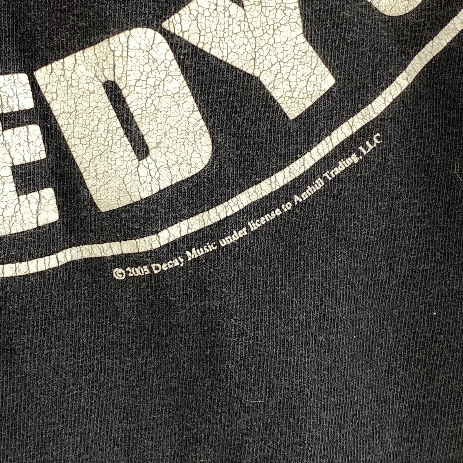 Dead Kennedys Punk Rock Band 2005 Black T-shirt Size M