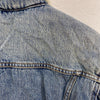 Levi Strauss Sherpa Lined Button Up Light Wash Blue Denim Jacket Size S