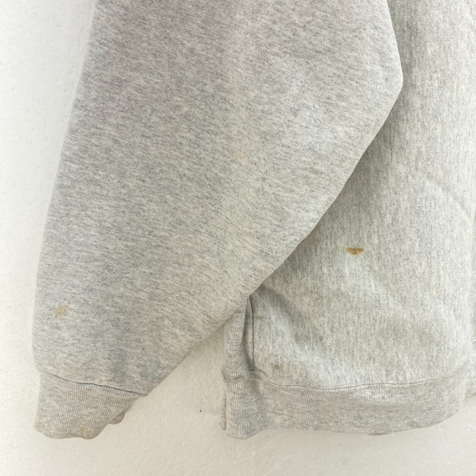 Carhartt Logo Embroidered Gray Hoodie Size M
