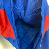 Reebok New York Giants NFL Insulated Full Zip Up Hooded Jacket Size L Blue