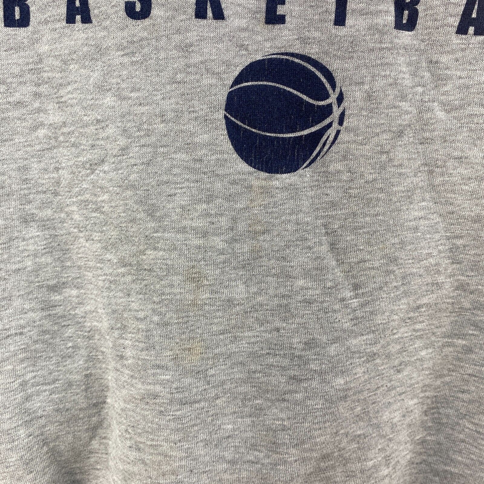 Nike Cougar Basketball Gray Crewneck Sweatshirt Size L