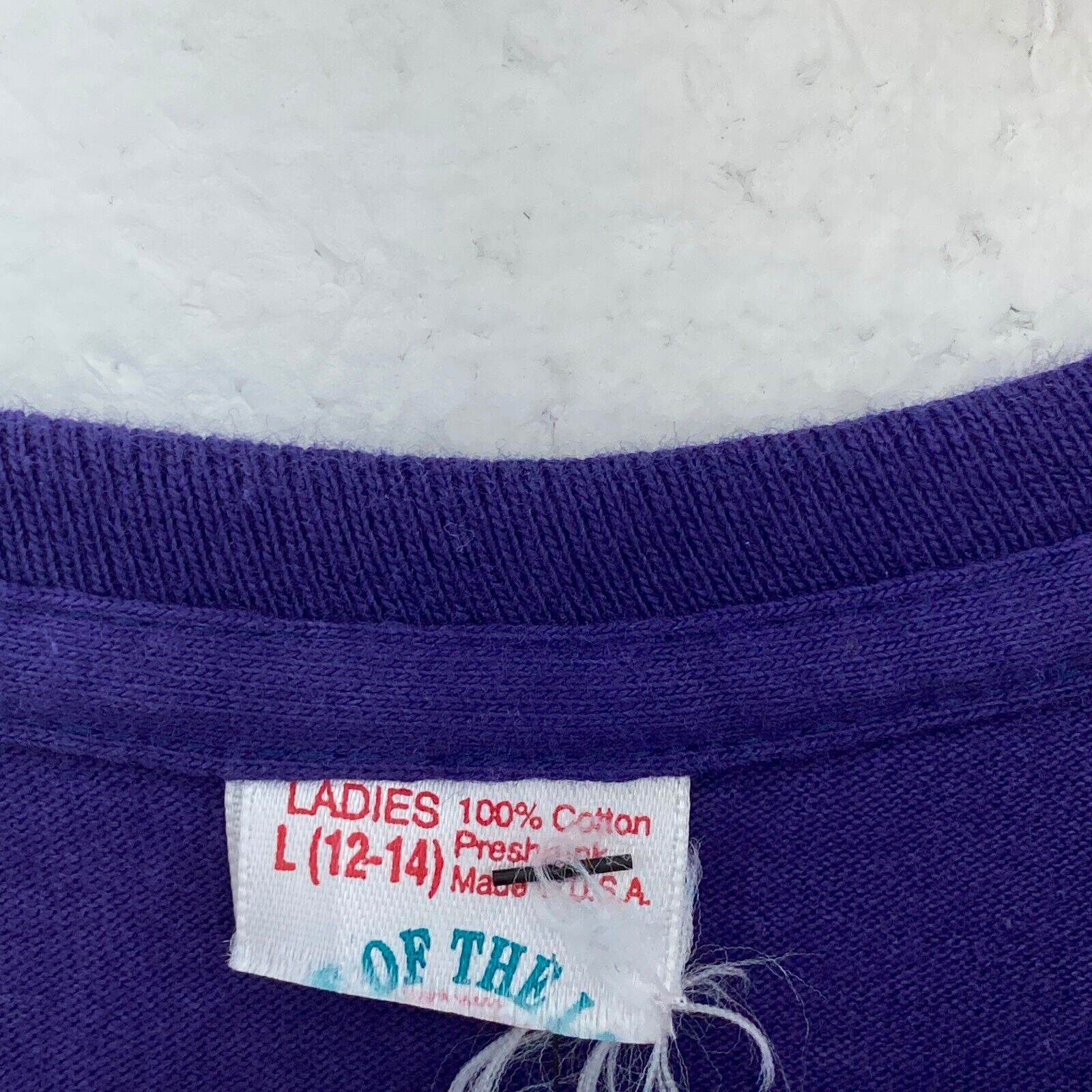 How Do You Spell Relief Prozac Purple T-shirt Women's Size L Single Stitch