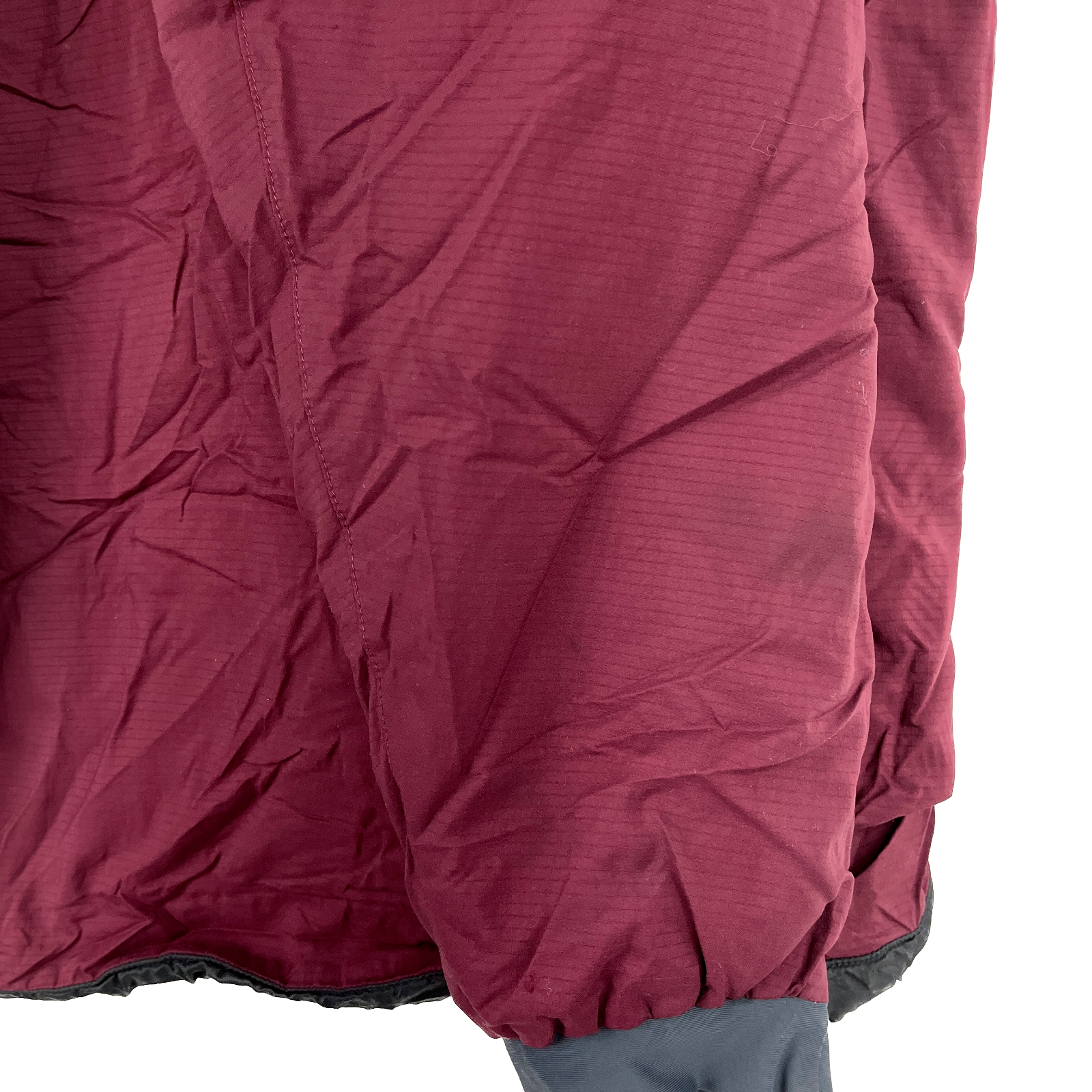 Arc'treyx Beta Logo Full Zip Burgundy Hooded Jacket Size M