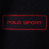 Polo Sport Quarter Zip Fleece Pullover Size XL Black