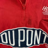 Vintage Chase Dupont Car Racing Quarter Zip Shirt Size 2XL
