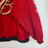 Vintage Chase Athentics Budweiser NASCAR Embroidered Jacket Size L Red