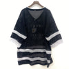 Tommy Hilfiger Sports Black Mesh V-Neck Jersey Size XXL