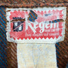 Regem Full Zip Checked Brown Shirt Jacket Size M