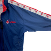 Vintage Cleveland Indians MLB Full Zip Navy Blue Light Jacket Size L
