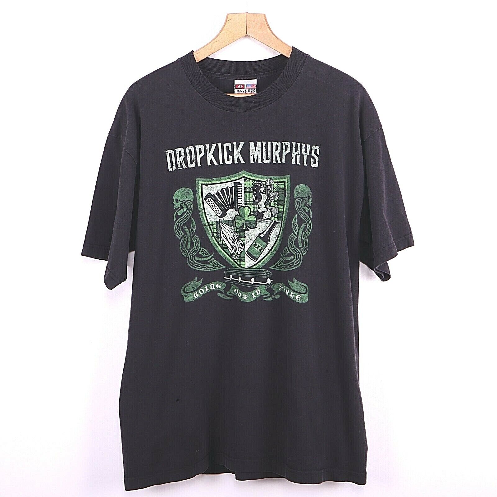Dropkick Murphys Punk Band Going Out In Style 2011 Summer Tour T-shirt Size XL