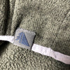 L.L.Bean Green Snap-T Sweater Pullover Fleece Lined Size S