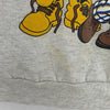 Looney Tunes The Tasmanian Devil Bugs Bunny Gray Sweatshirt Size S Women's