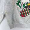 Warner Bros Happy Holidays Tweety Bugs Bunny 1994 Gray Sweatshirt Size L