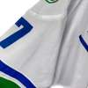 Reebok Vancouver Canucks NHL Manny Malhotra #24 Fight Strap White Jersey Size M