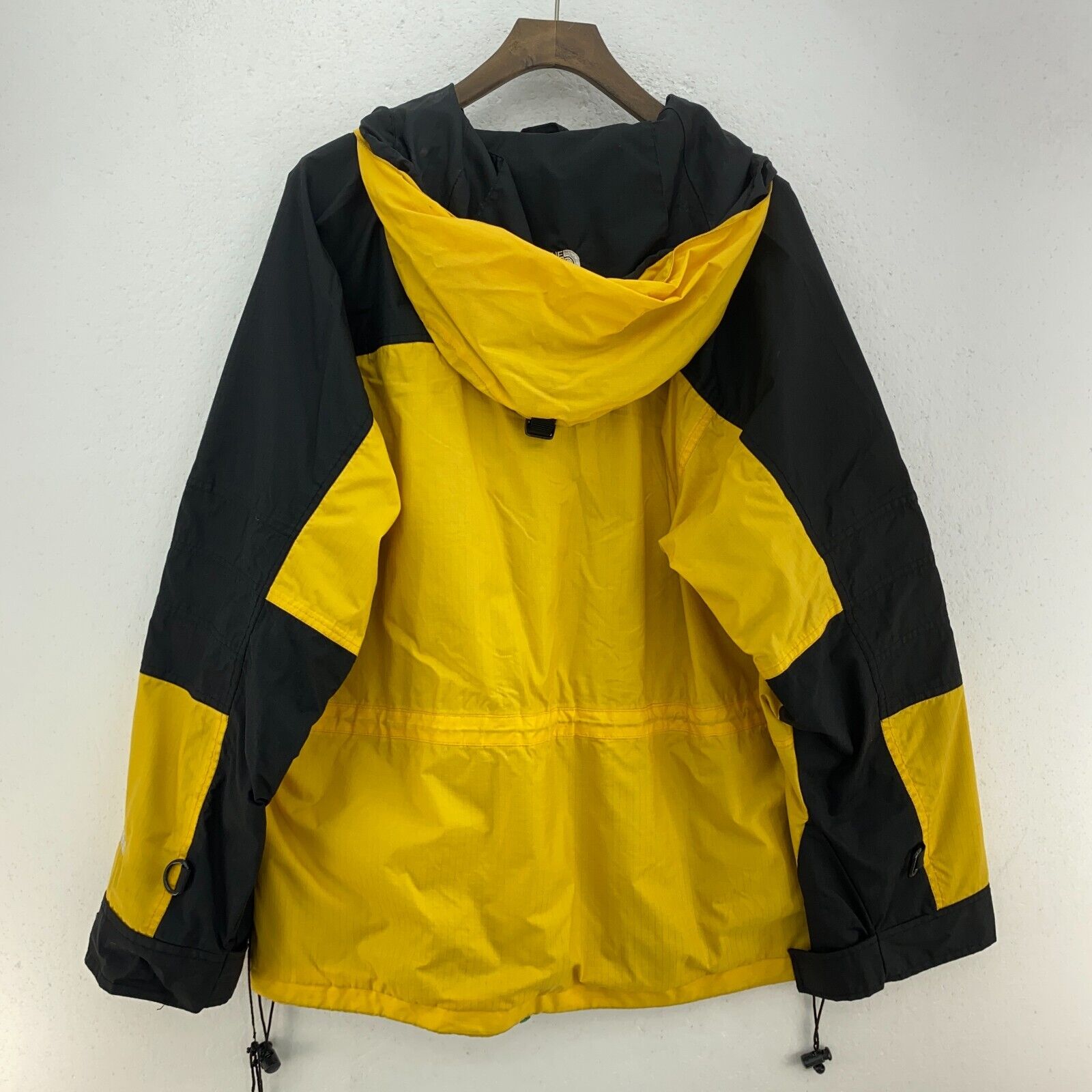 The North Face Summit Series Gore-Tex Full Zip Yellow Waterproof Jacket Size S